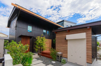 新築SLOWHOUSEの外観写真